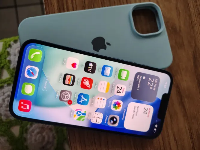 VENDO iPhone13 128GB FaceID OK , bateria OK em ótimo estado 1990,00 dinheiro,cartão ou Pix