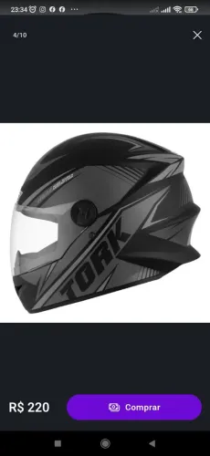Capacete tork