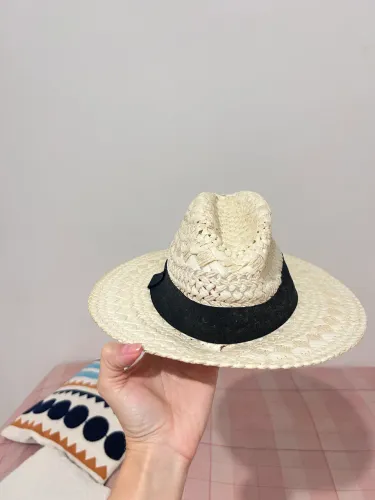 Chapéu Panamá branco