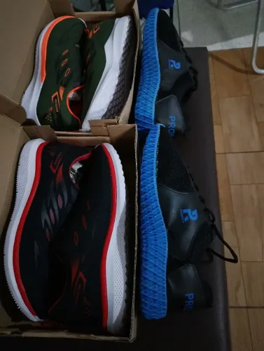 Kit com 3 pares de tênis masculino tamanho 43