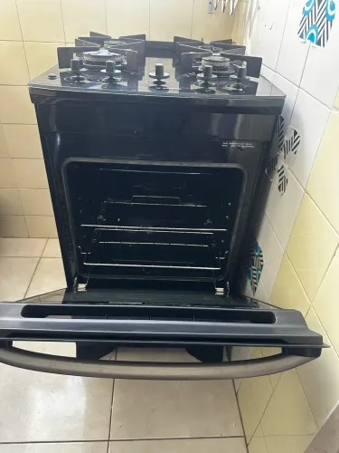 Fogão 4 Bocas Electrolux FE4GB Efficient Mesa de Vidro