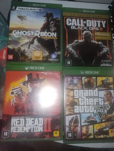 JOGOS XBOX ONE MIDIA FÍSICA