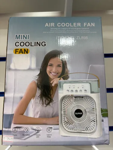 Mini Umidificador e ventilador