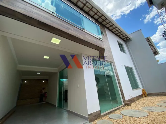 Casa nova para alugar no Bairro Jardim Brasília em Betim