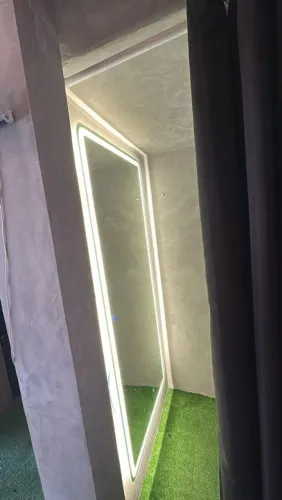 Espelho provador com led