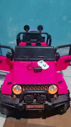 Mini Carro Elétrico *ROSA*