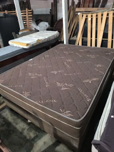 Cama box casal Bom pastor ortopédica 