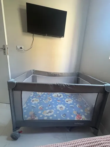 Berço portátil whoop com colchão