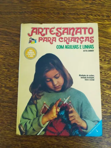 Artesanato Para Crianças Agulhas e Linhas