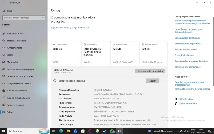 Computador usado i5