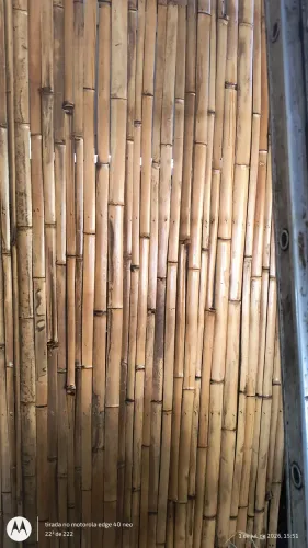 Painel de bambu