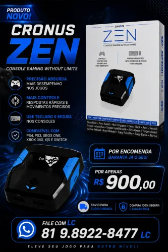 CRONUS ZEN - NOVO E ORIGINAL