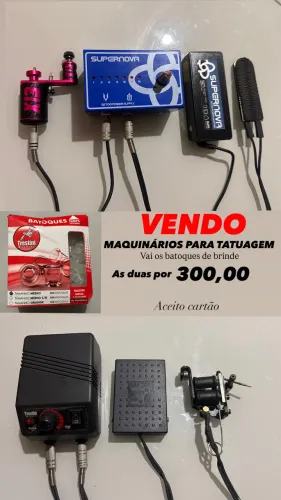 Maquinário para tatuagem