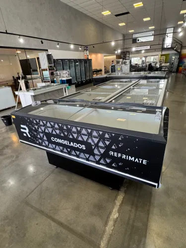 Expositor para congelados 2,00 metros nova