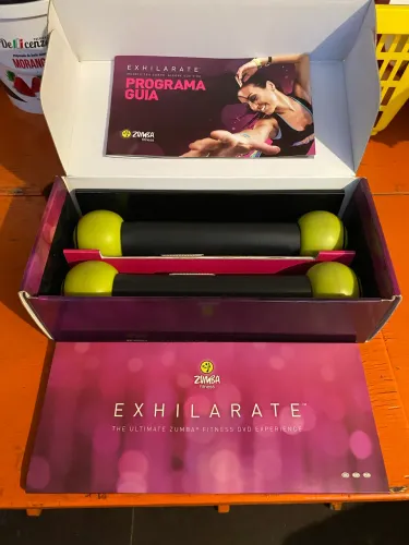 Kit completo de exercício zumba fitness Exhilarate