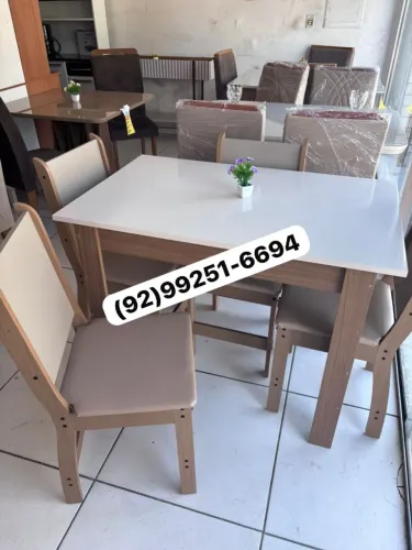 mesa de jantar 4 lugares barata