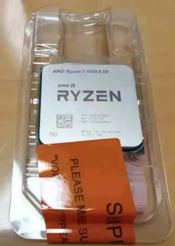 Processador AMD Ryzen 5 5500X3D AM4 (Novo) (1 unidade)