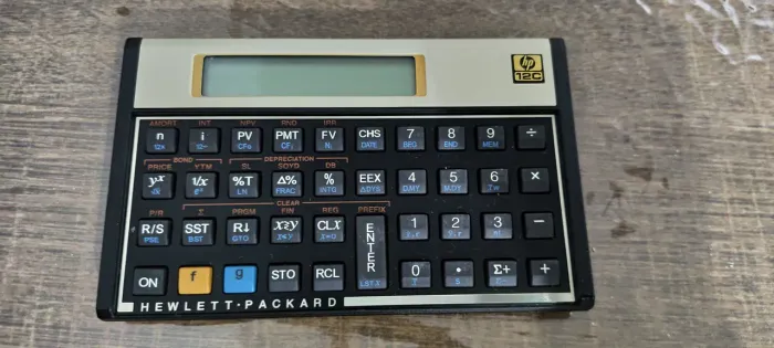 Calculadora financeira HP 12c