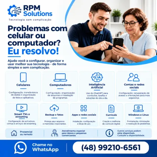 Ajuda com Celular, Computador e Smart TV