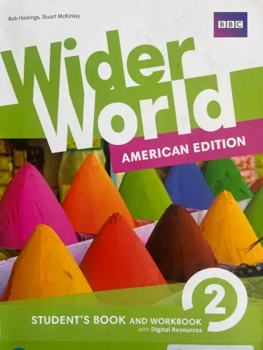 Livro de inglês WIDER WORLD
