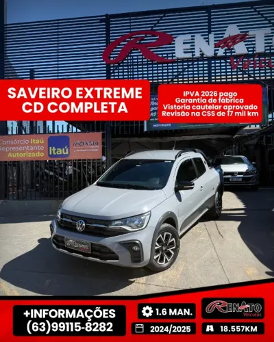 Volkswagen Saveiro Extreme 1.6 Flex 16V CD 2025