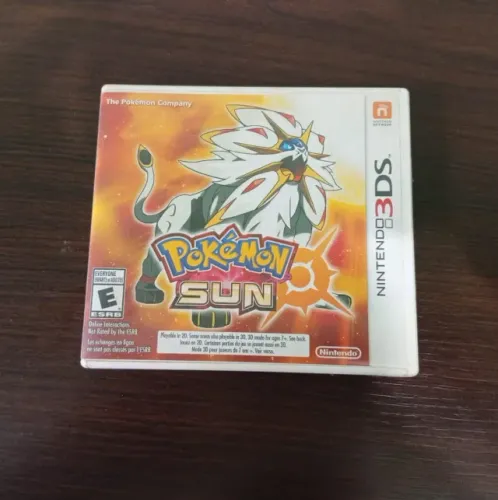 jogo pokemon sun nintendo 3ds