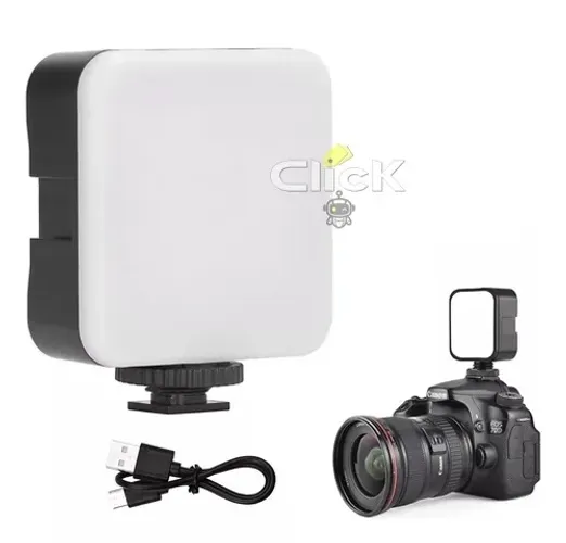 Iluminador Led Quadrado Para Fotos Stream Youtuber Portátil