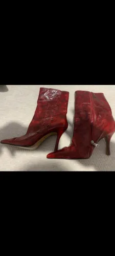 Bota de couro Femenino 