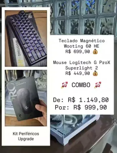 Kit Upgrade de Periféricos