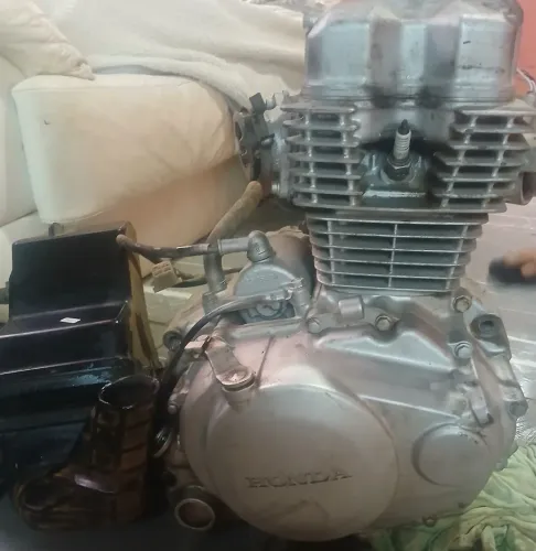Motor de moto cg titan 150 motor otimo 
