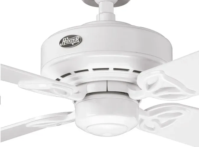 Ventilador de Teto Residencial Bayport Branco Hunter Fan Oficial