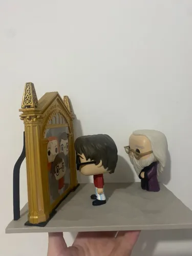 Funko Moments: Harry & Dumbledore com o Espelho de Ojesed