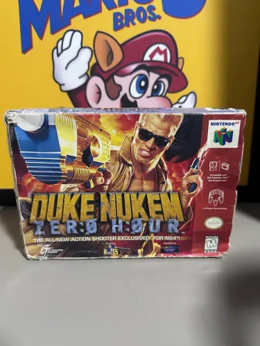 Duke Nuke zero hour Nintendo 64 CIB