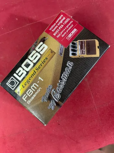 Pedal Boss FBM-1 Fender '59 Bassman Legend Series (Na Caixa Com Manual)