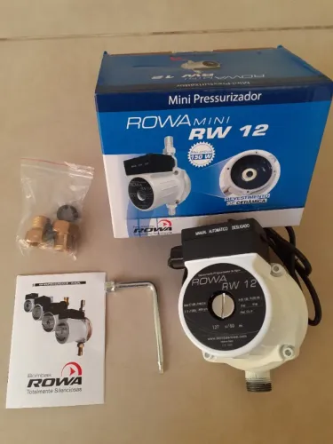 Mini Pressurizador De Água Rowa Rw12 150w 127v Monofásico