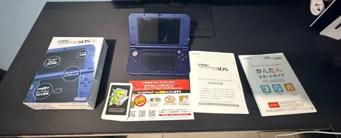 New Nintendo 3DS LL com defeito na placa-mãe e não liga.