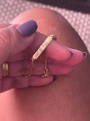 Pulseira de ouro