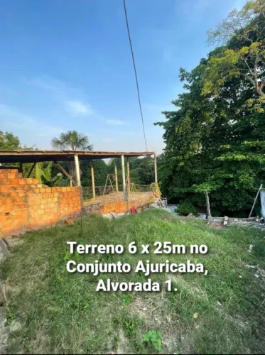 Terreno no Conj Ajuricaba, bairro Alvorada 1.