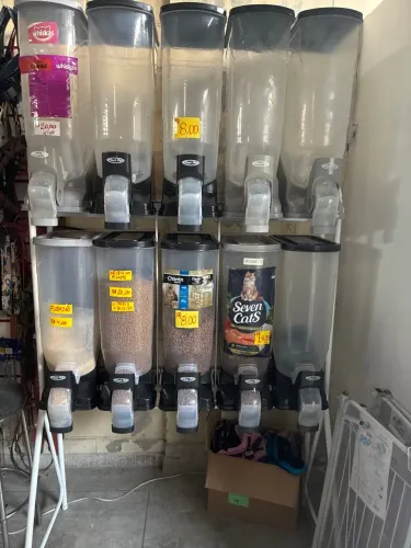 Dispensar para rações plást pet