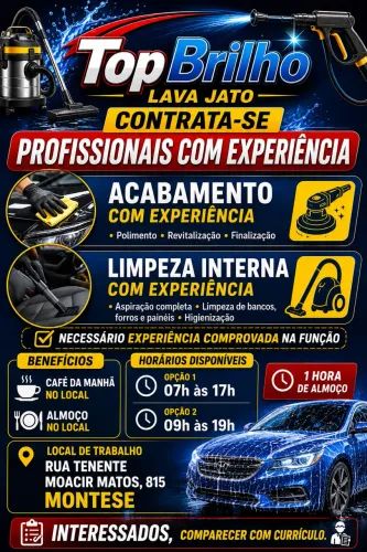 Venha fazer parte do nosso time