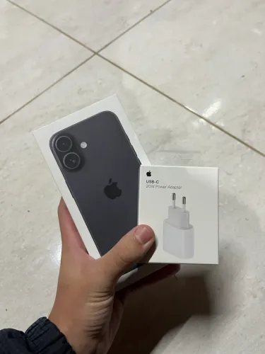 Iphone 16 LACRADO + Fonte ORIGINAL Apple