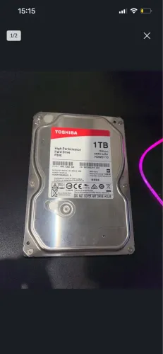 HD Sata Toshiba 1TB high performance