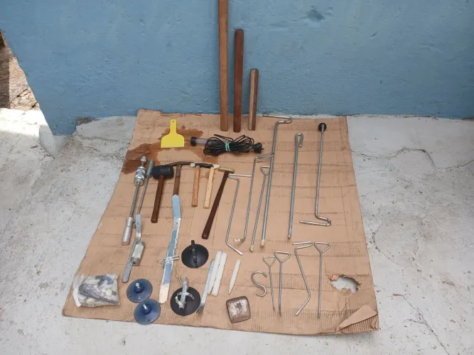 Kit de martelinho de ouro em ótimo estado valor 1300 reais