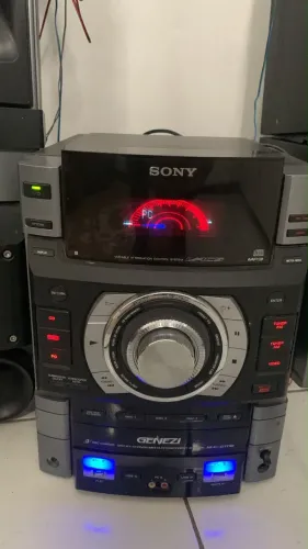 aparelho de som sony genezi GTR 8 original