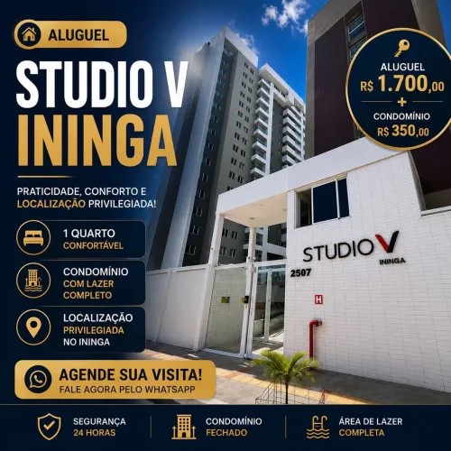 Studio V ININGA MOBILIADO