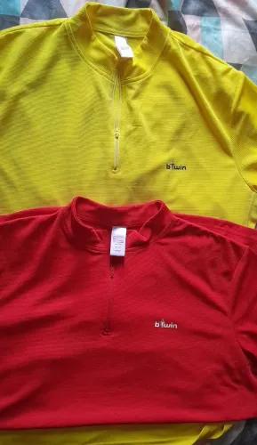 Camiseta ciclismo Btwin