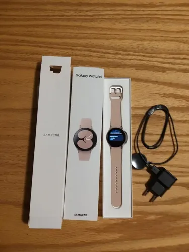 Samsung Galaxy Watch 4 40mm Rosé - Estado de novo (caixa original)