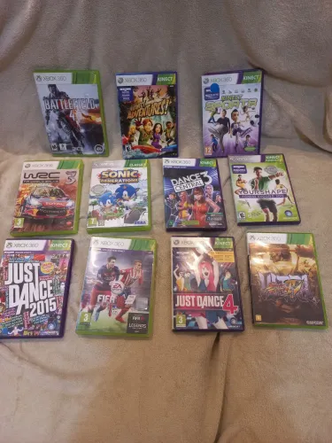 Lote de jogos xbox 360 originais