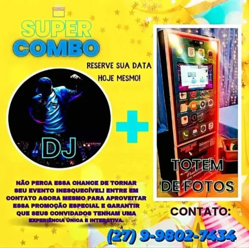Totem fotografico - fotos impressas na hora