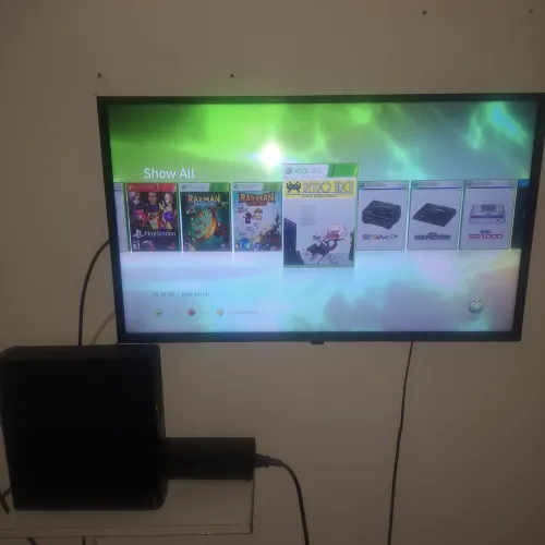 Xbox 360 super slim desbloqueado com HD interno de 500gb